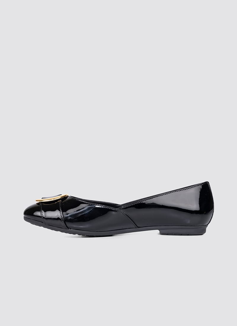 Language Shoes-Women-Circie Ballerina-Premium Leather-Black Colour-Formal Shoe
#color_black