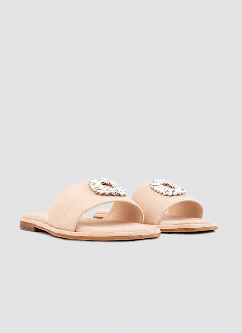 Language Shoes-Women-Maxime Sandal-Premium Leather-Pink Colour-Sandals-3
