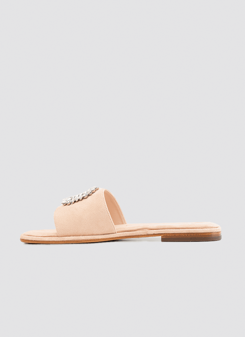Language Shoes-Women-Maxime Sandal-Premium Leather-Pink Colour-Sandals-1