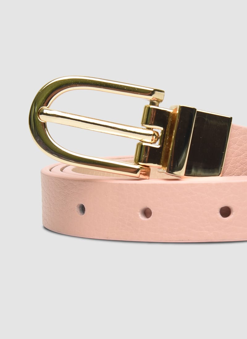 Language Shoes-Women-Eliza Belt-Premium Leather-Pink/Rose Colour-Belt