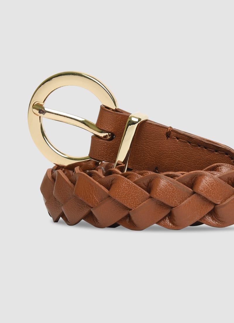 Language Shoes-Women-Myra Belt-Premium Leather-Tan Colour-Belt