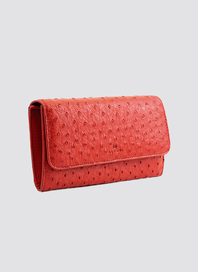 Language shoes-Women-Bailey Wallet-Premium Leather-Red Colour-
Wallet-2