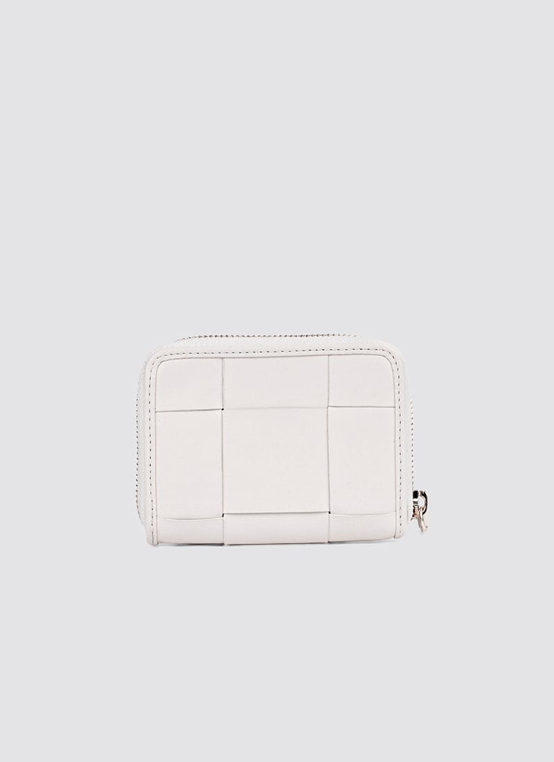 Language Shoes-Women-Rosa Wallet-Premium Leather-Ecru Colour-Leather Accessories
