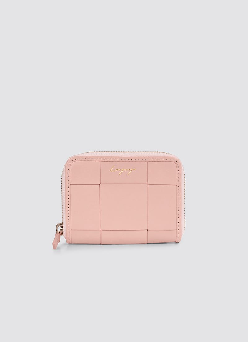 Language Shoes-Women-Rosa Wallet-Premium Leather-Pink Colour-Leather Accessories