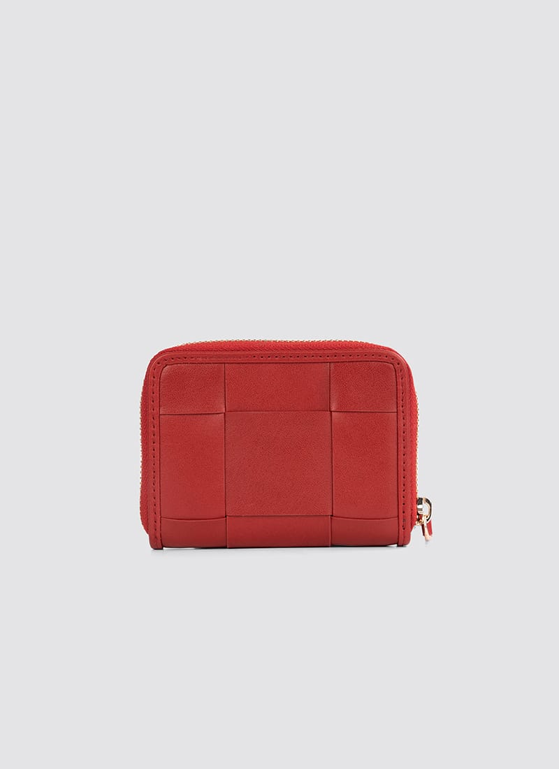 Language Shoes-Women-Rosa Wallet-Premium Leather-Red Colour-Leather Accessories