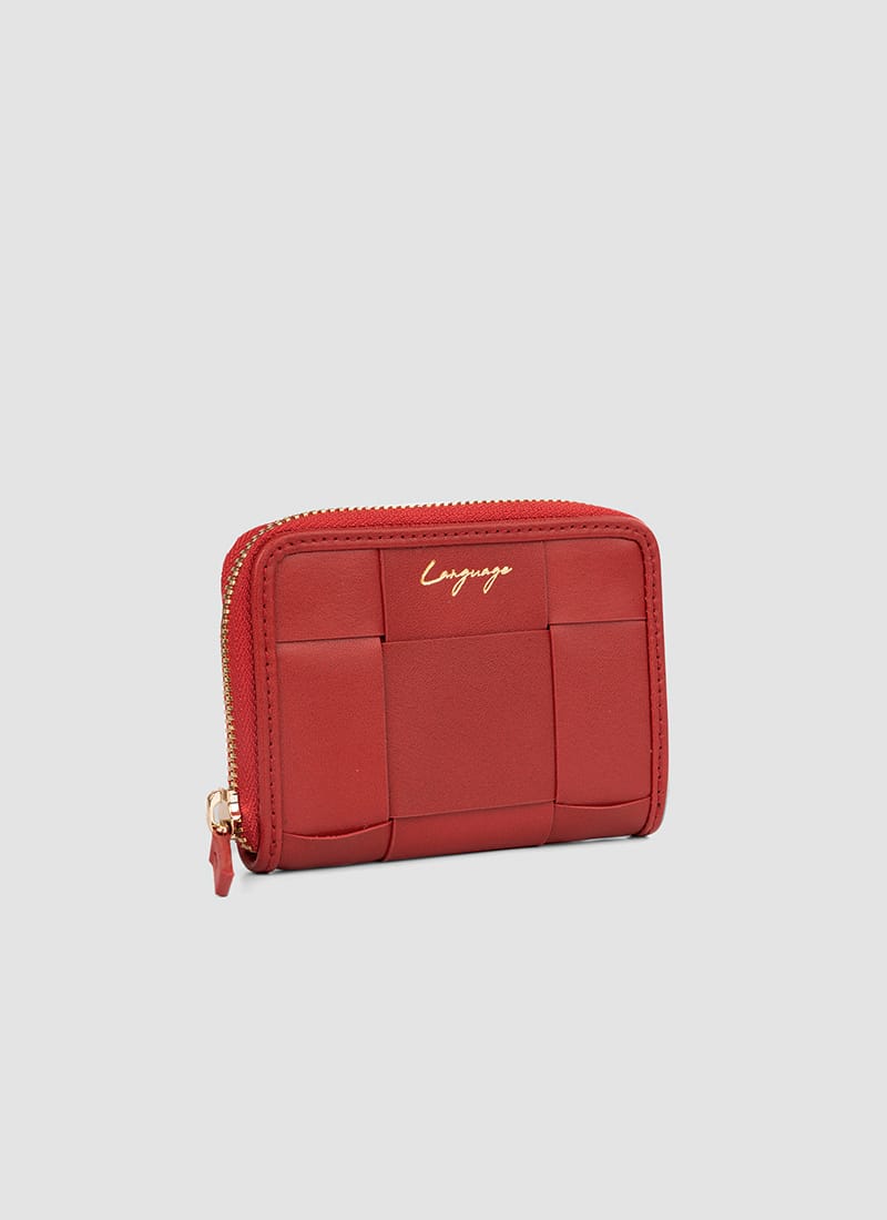 Language Shoes-Women-Rosa Wallet-Premium Leather-Red Colour-Leather Accessories