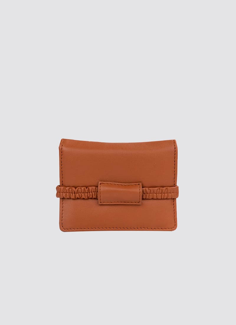 Language Shoes-Women-Ebony Wallet-Premium Leather-Tan Colour-Leather Accessories
