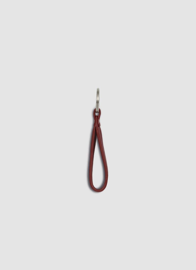 Language Shoes-Men-Frank Keychain-Premium Leather-Red Colour-Leather Accessories