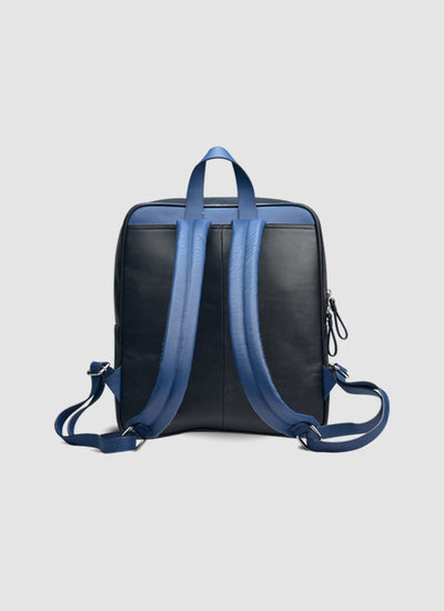 Language Shoes-Men-Sporty Backpack-Premium Leather-Black Colour-Leather Accessories
