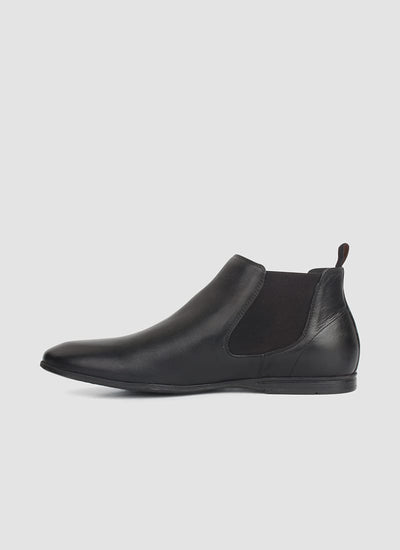 Language Shoes-Men-Blake Boot-Premium Leather-Black Colour-Boot
