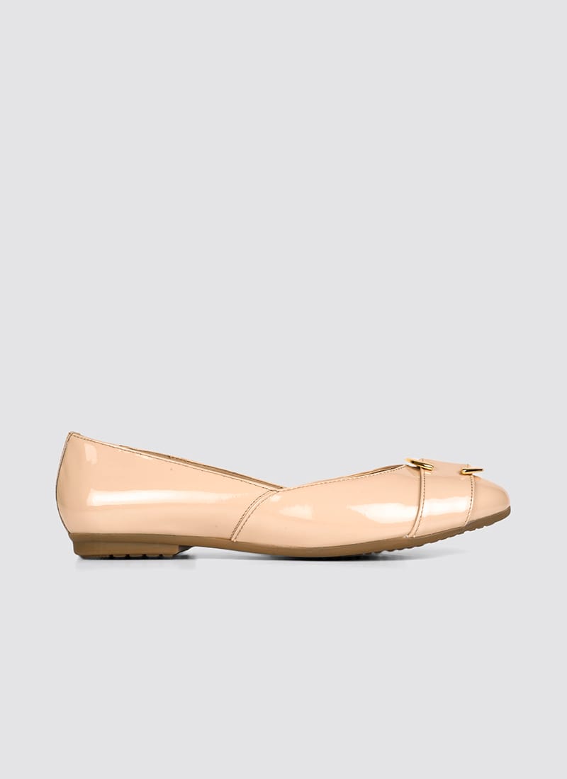 Language Shoes-Women-Circie Ballerina-Premium Leather-Rose Colour-Formal Shoe
#color_rose