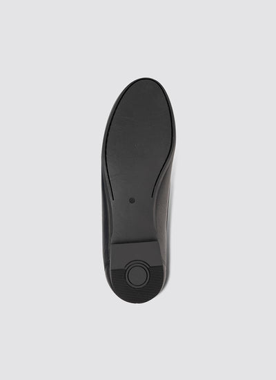 Language Shoes-Women-Selene Moccasin-Premium Leather-Black Colour-Formal Shoe
