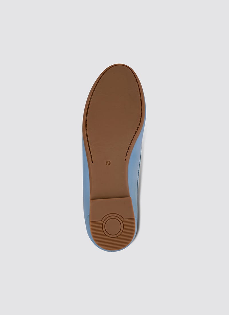 Language Shoes-Women-Selene Moccasin-Premium Leather-Blue Colour-Formal Shoe
#color_blue