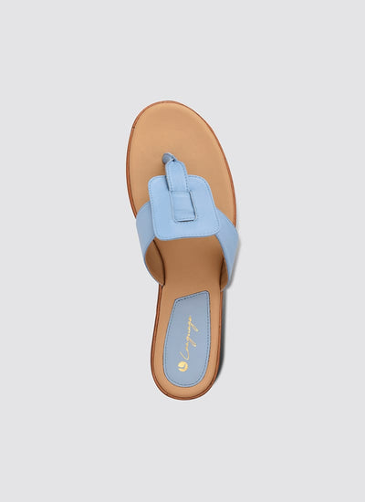 Language Shoes-Women-Styx Sandal-Premium Leather-Blue Colour-Sandal
