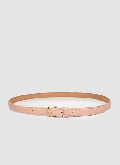 Language Shoes-Women-Bernadette Belt-Premium Leather-Pink Colour-Belt
