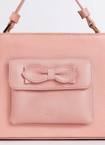 Language Shoes-Women-Flamingo Hand Bag-Premium Leather-Pink Colour-Leather Accessories
