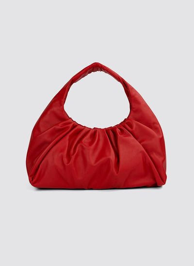Language Shoes-Women-Biscotti Hand Bag-Premium Leather-Red Colour-Leather Accessories
