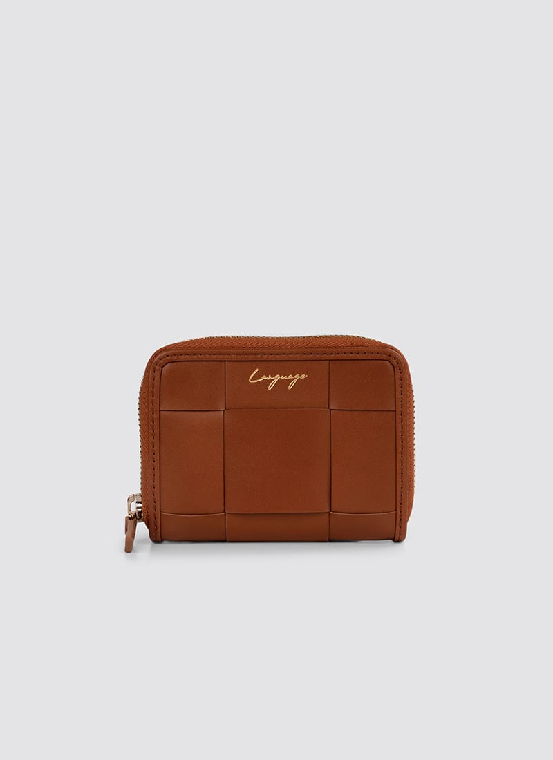 Language Shoes-Women-Rosa Wallet-Premium Leather-Tan Colour-Leather Accessories
