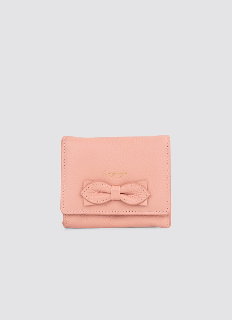 Language Shoes-Women-Siena Wallet-Premium Leather-Pink Colour-Leather Accessories
