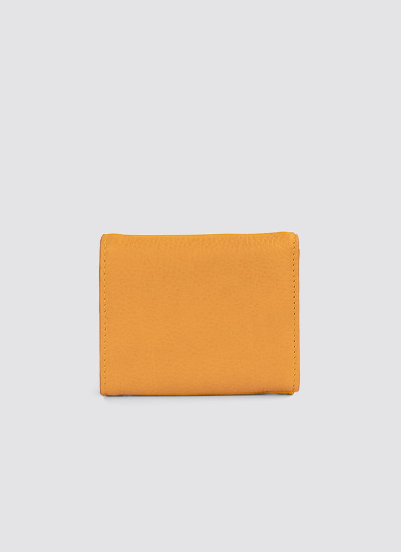 Language Shoes-Women-Siena Wallet-Premium Leather-Senape Colour-Leather Accessories
