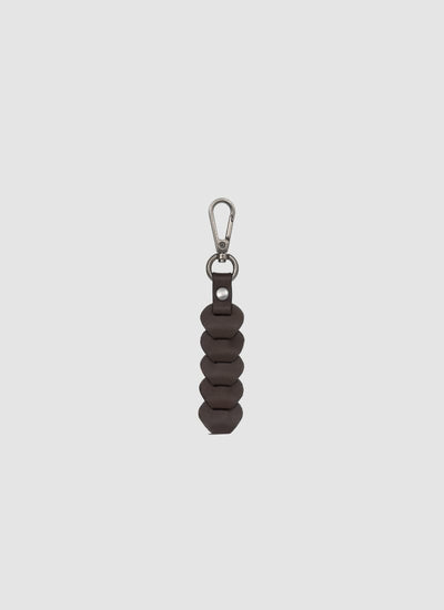 Language Shoes-Men-Harry Key Chain with Dog Hook-Premium Leather-Brown Colour-Leather Accessories
