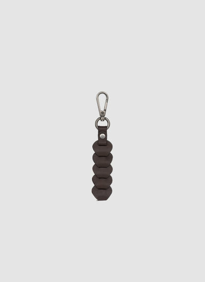 Language Shoes-Men-Harry Key Chain with Dog Hook-Premium Leather-Brown Colour-Leather Accessories
