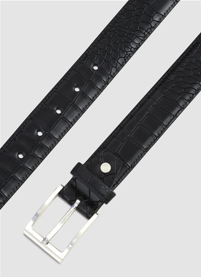 Language Shoes-Men-Kendrick Belt-Premium Leather-Black Colour-Belt
