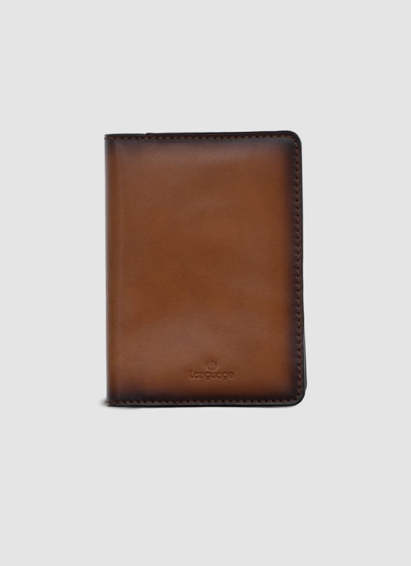 Language Shoes-Men-Pharrel Passport Holder-Premium Leather-Tan Colour-Leather Accessories
#color_tan