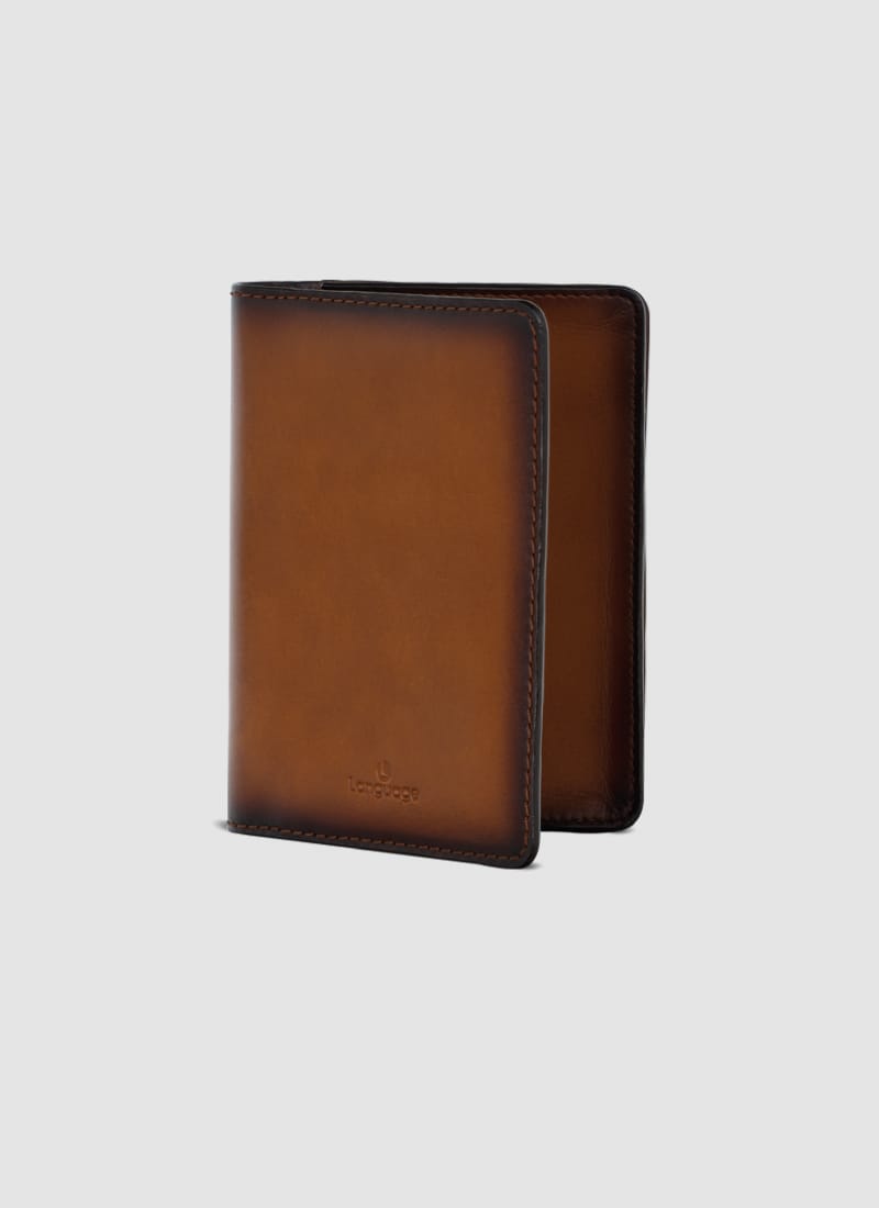 Language Shoes-Men-Pharrel Passport Holder-Premium Leather-Tan Colour-Leather Accessories
#color_tan